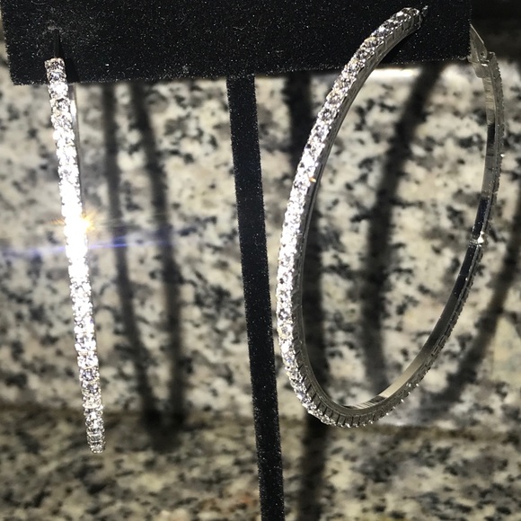Rinestone Hoops - Picture 2 of 3